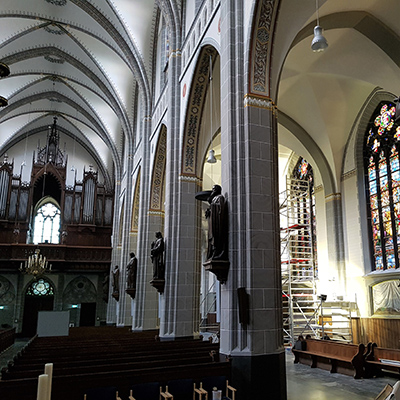Restauratie Goirkese kerk Tilburg